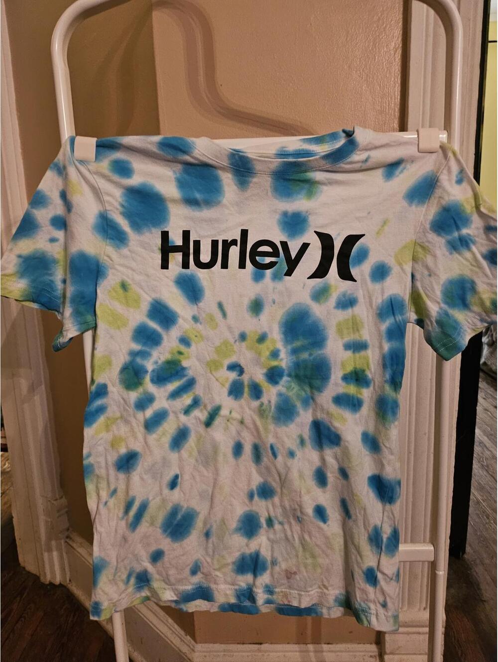 Hurley tie dye T-Shirt -youth L , - EUC